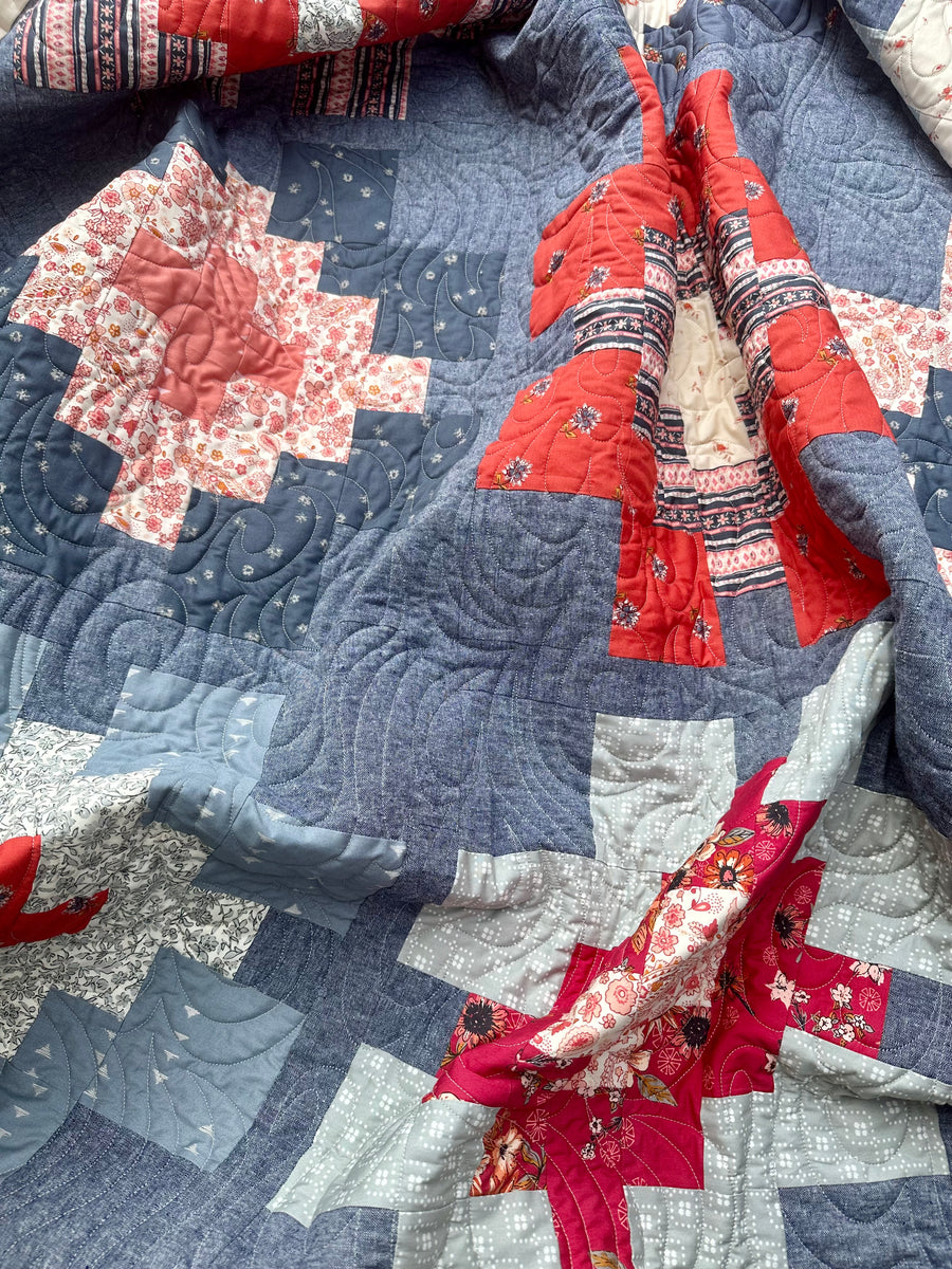 Glowing Quilt Kit Rosie Girl Quilting