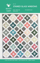 Load image into Gallery viewer, Stained Glass Windows Quilt Pattern
