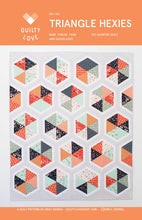Load image into Gallery viewer, Triangle Hexies Quilt Pattern
