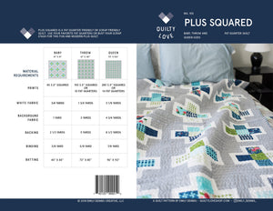 Plus Squared Quilt Pattern