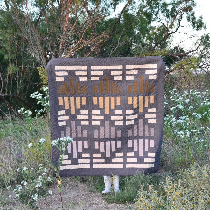 Leaded Light Quilt kit by Sewn Handmade Rosie Girl Quilting