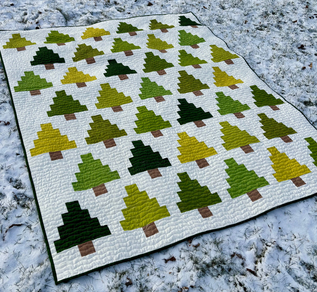 Tree Quilt Kit Quilty Trees Quilt Kit – Rosie Girl Quilting