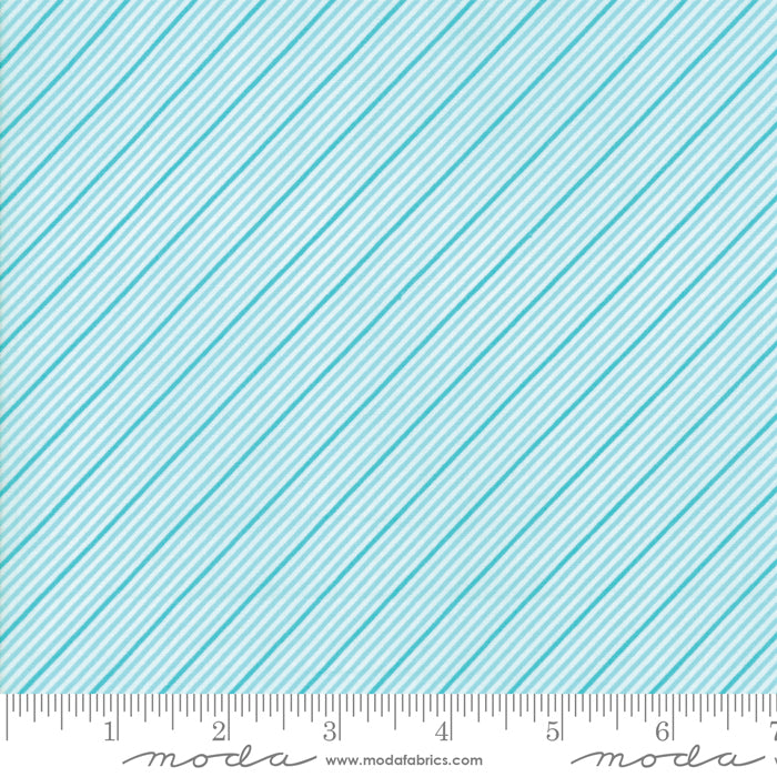 Coledale Stripes in Turquoise