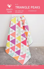 Load image into Gallery viewer, Triangle Peaks Quilt Pattern
