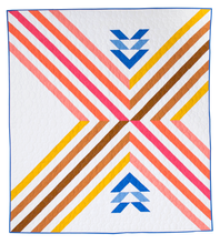 Load image into Gallery viewer, Stripe Crossing Quilt Pattern
