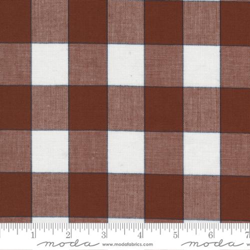 Vista Woven Rust Buffalo Check